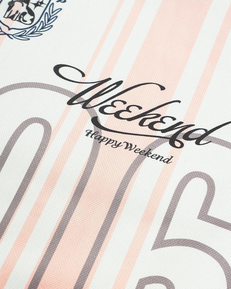 復古豎條紋長袖