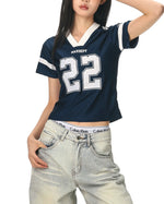 Retro design short sleeves (women's)