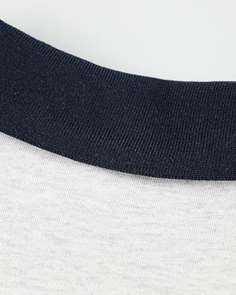 컬러블록 폴로 반팔