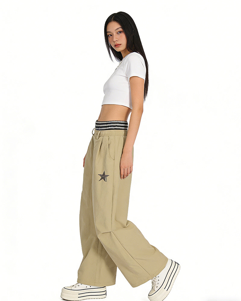 심플 베이직 캐주얼 팬츠