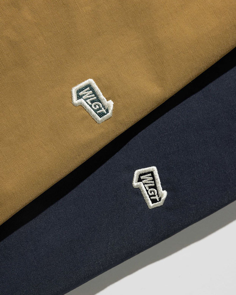 Color-blocked short jacket