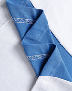 Retro striped short sleeves