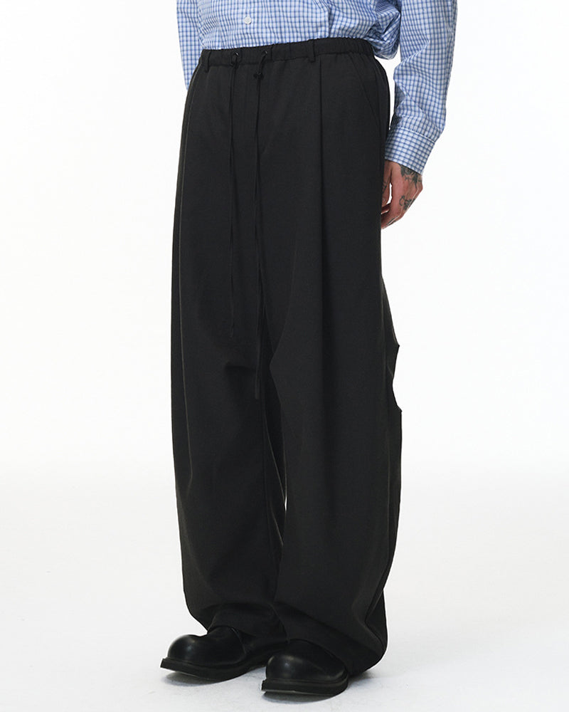 Loose-fitting casual wide-leg pants