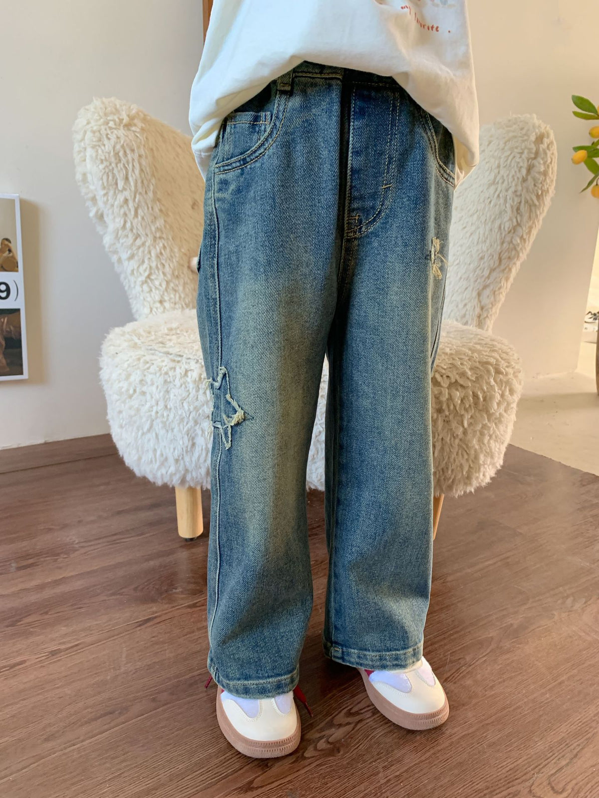 retro casual jeans