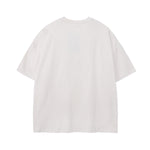 레트로 레오파드 프린트 반소매