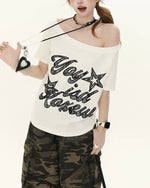 Simple loose short sleeves (women's)