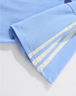 Casual sports style short sleeves