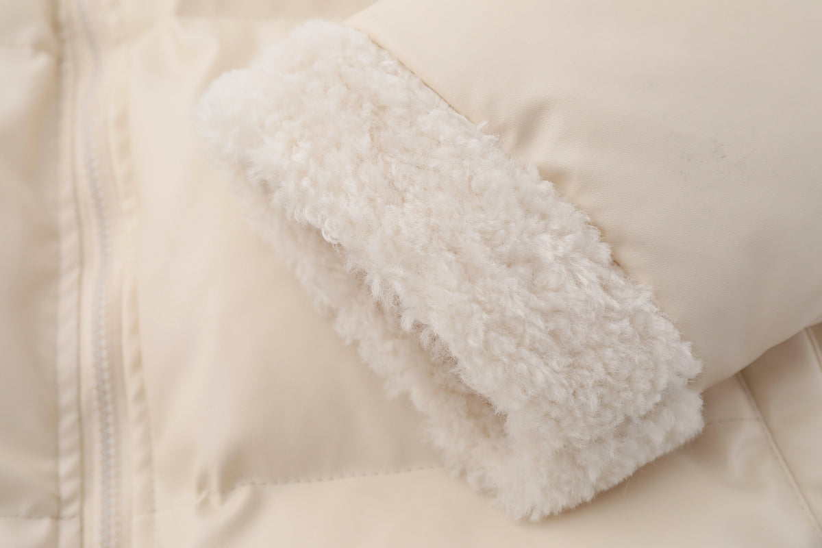 Retro simple versatile cotton jacket