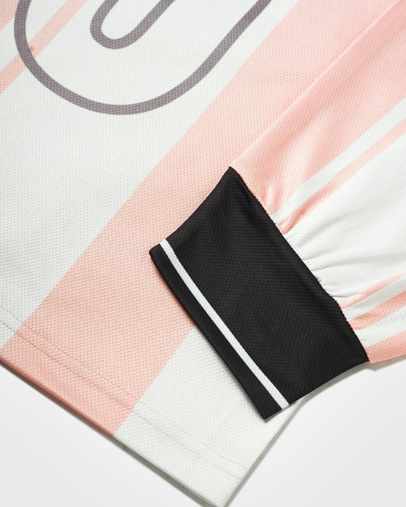 復古豎條紋長袖