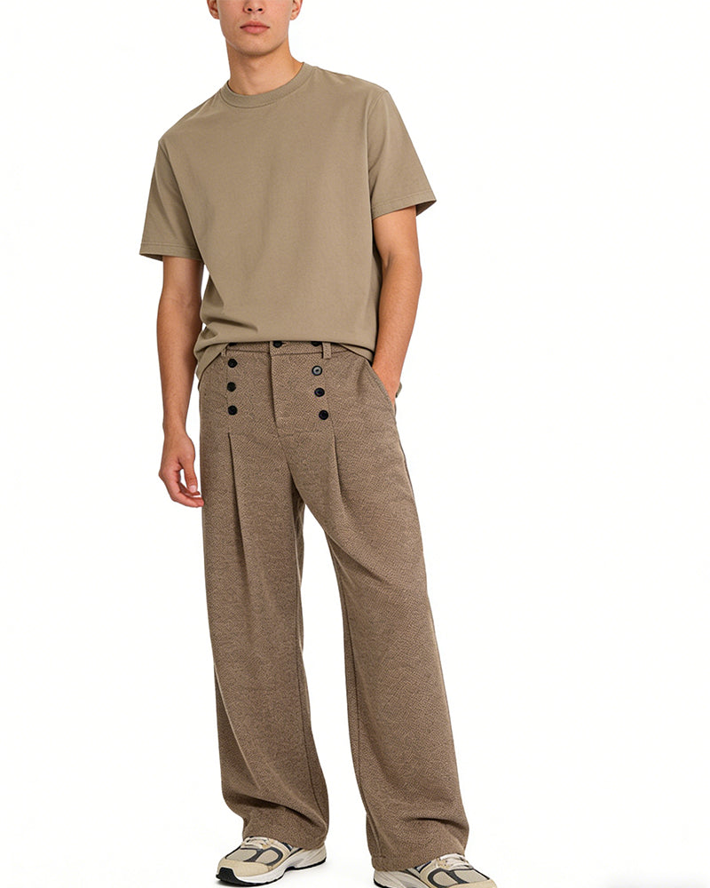 Minimalist Patchwork Pants