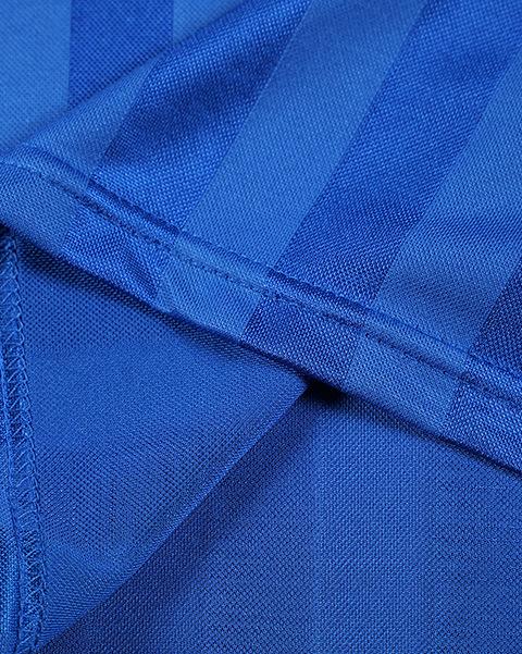 v領運動條紋短袖