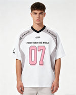 Sports style patchwork short sleeves
