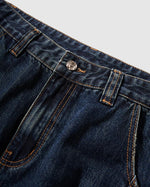 直筒休閑牛仔褲