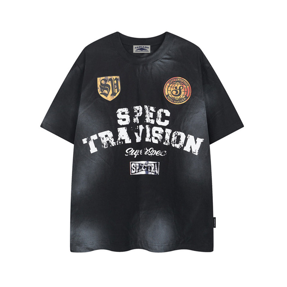 워시드 타이 다이 반팔