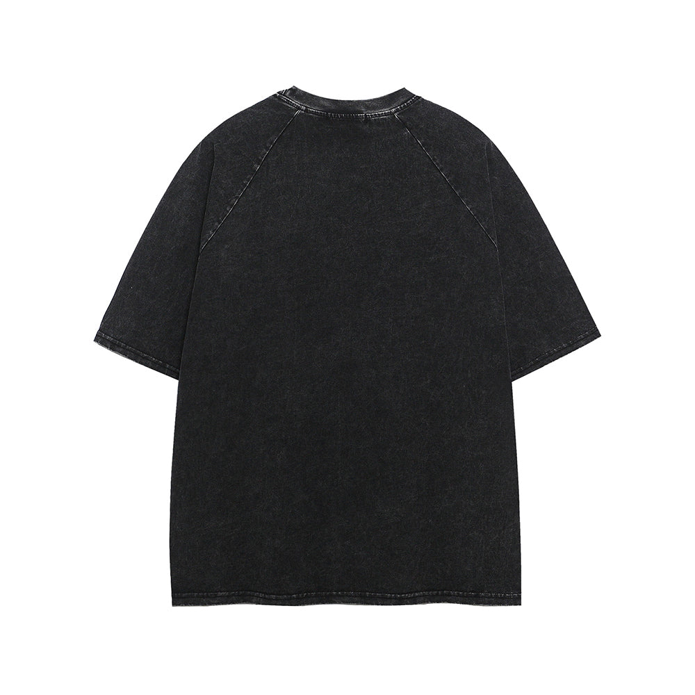 빈티지 워싱 반소매