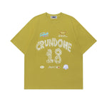 레트로 프린트 반소매