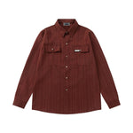 vintage striped long sleeve shirt