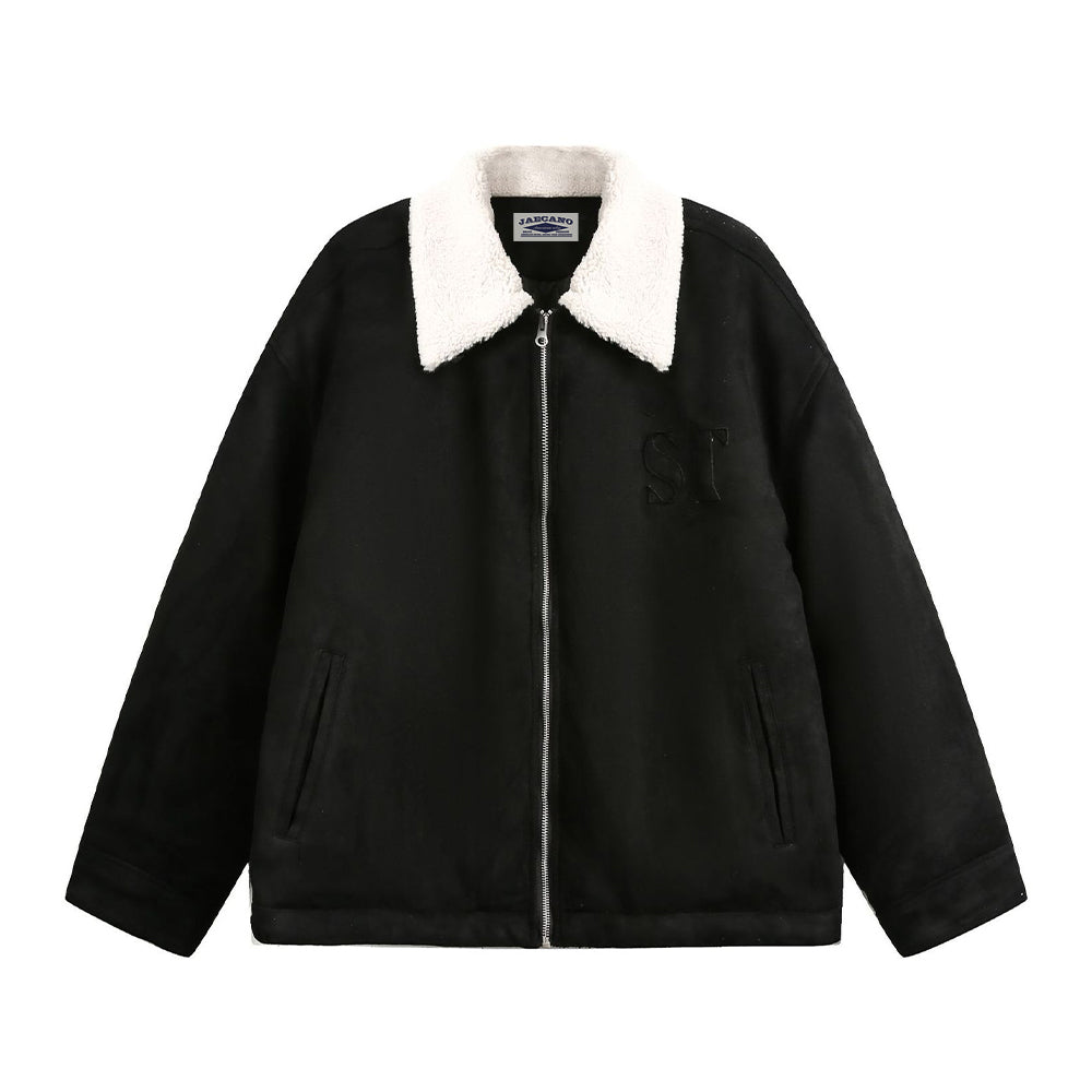 Retro embroidered cotton jacket