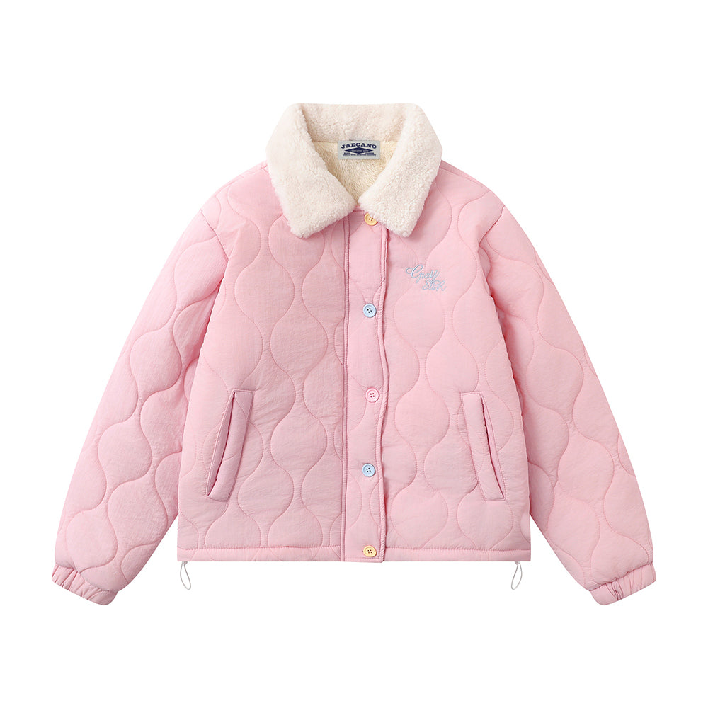 Retro short cotton jacket