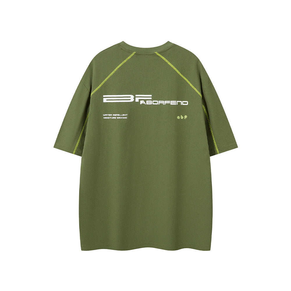 Retro casual short sleeves