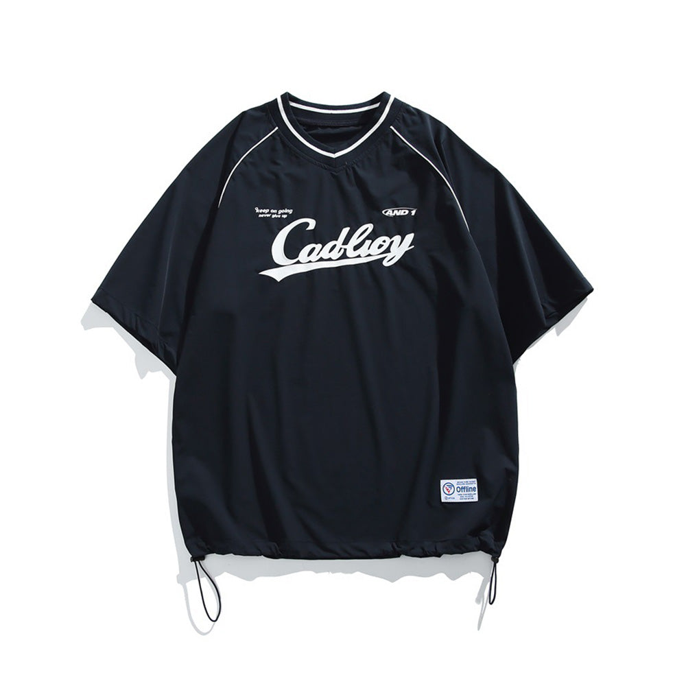 Breathable crew neck short sleeves