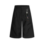 休閑直筒七分褲