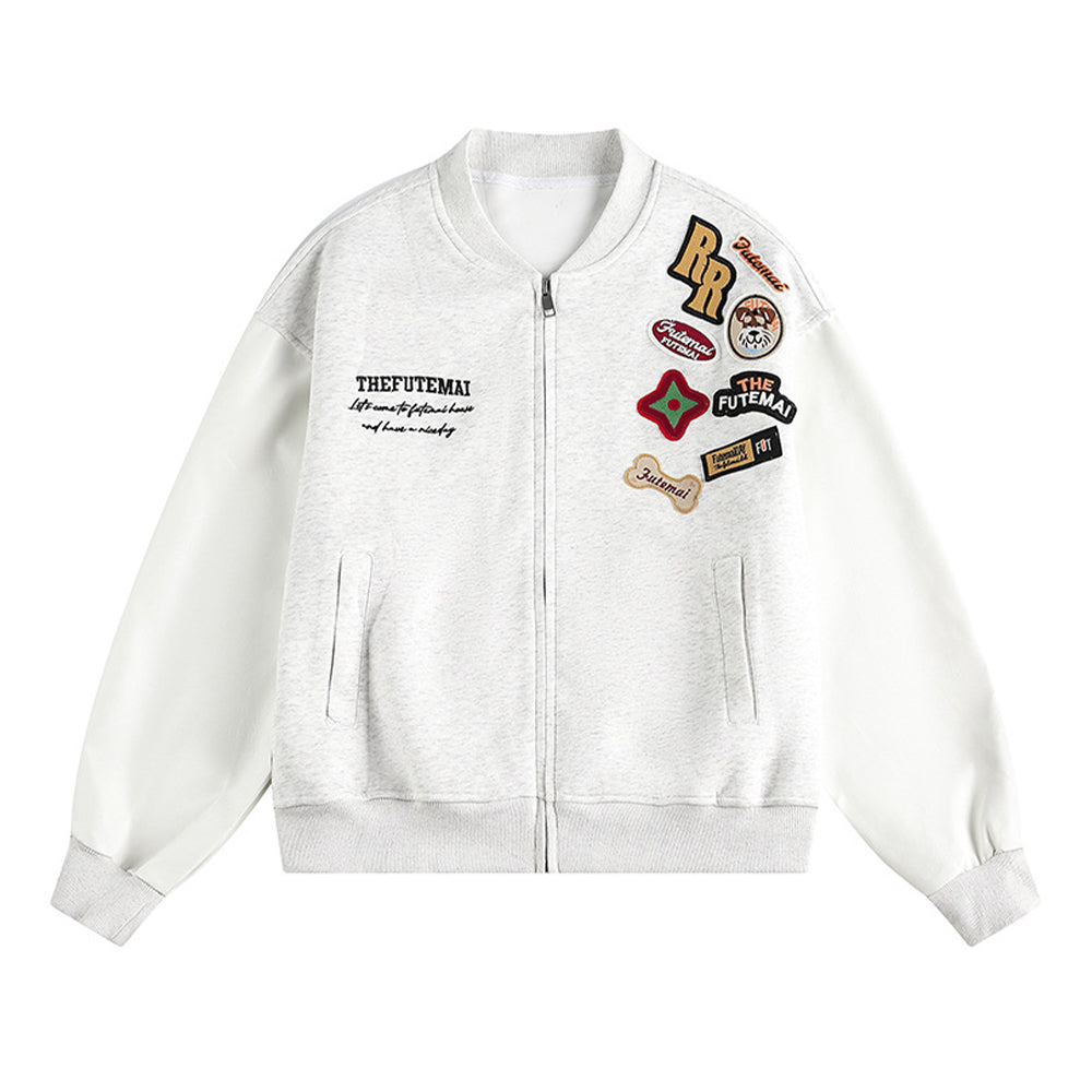 刺綉棒球服外套