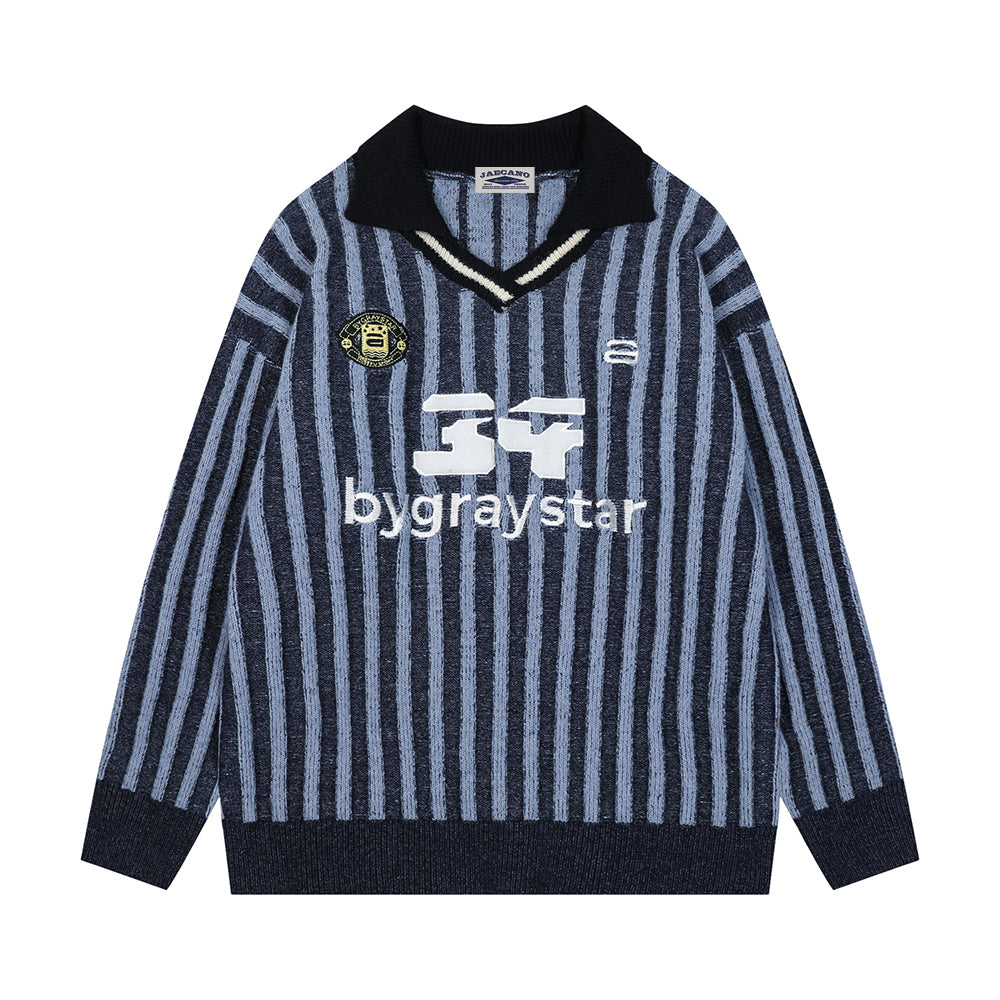 街頭polo領百搭情侶襯衫