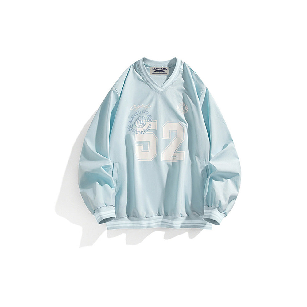 V領運動棒球服