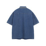 Funny flower short-sleeved shirt