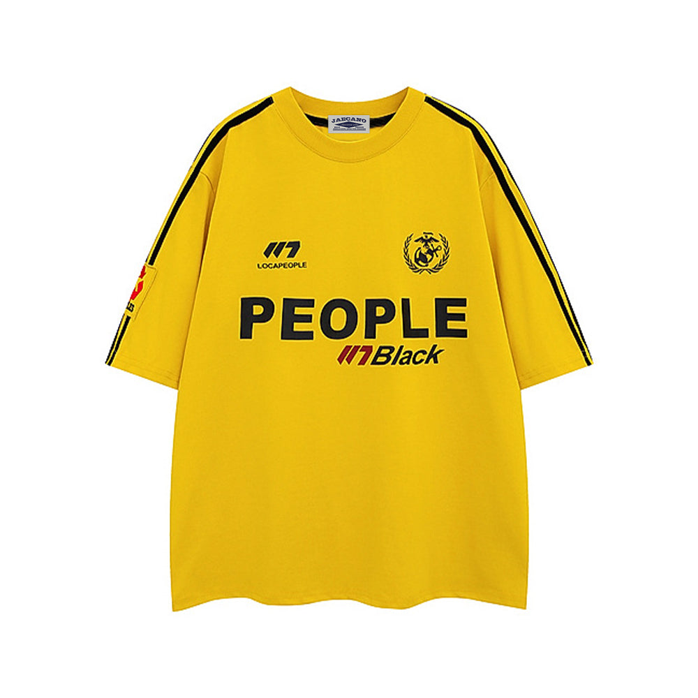 디지털 스트라이프 반팔