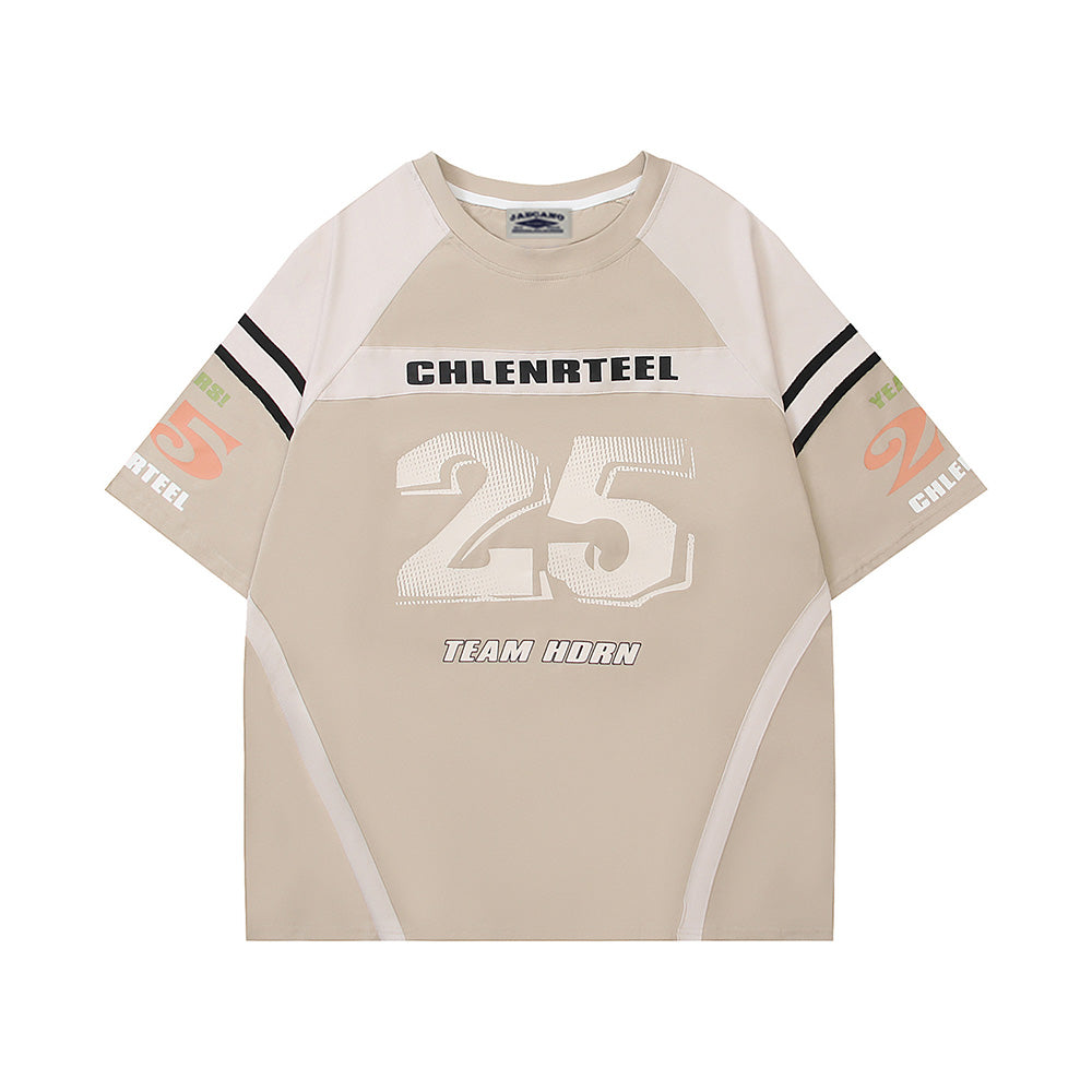 스플라이스 프린트 반소매