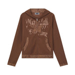 復古連帽衛衣外套(女款)