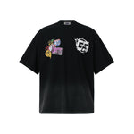 Vintage washed short sleeves