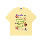 귀여운 프린트의 반소매