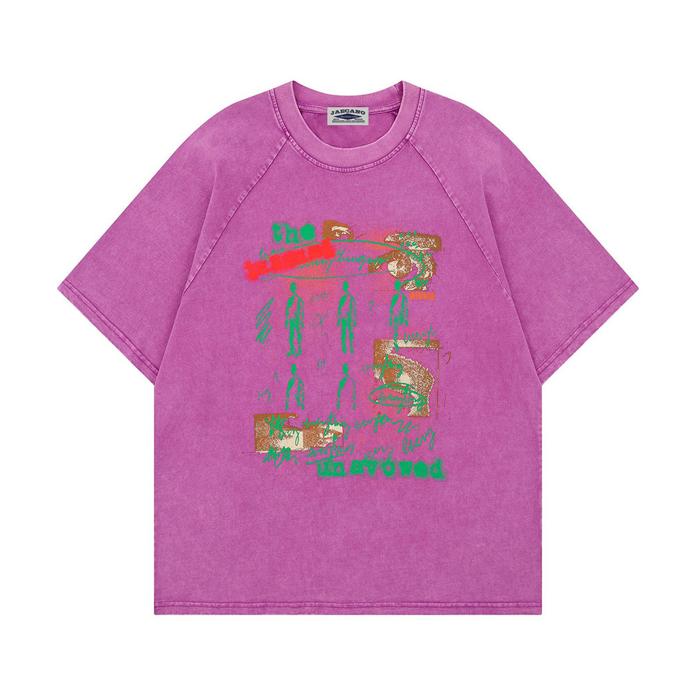 재미있는 패턴의 반팔