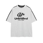 Retro contrast short sleeves