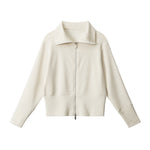 翻領拉鏈衛衣(女款)