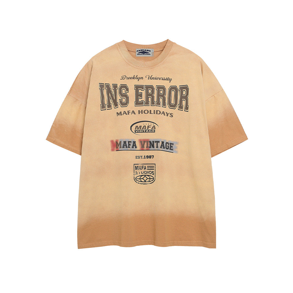 워시드 캐주얼 반팔