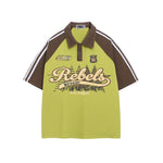 레트로 라펠 반팔