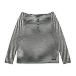 一字領條紋長袖(女款)