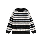 簡約條紋情侶毛衣