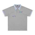 빈티지 자수 강아지 반팔