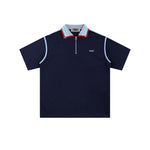 콘트라스트 컬러 폴로 칼라 반팔