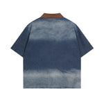 Vintage Simple Denim Shirt