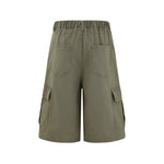 Multi-pocket cargo shorts