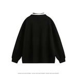 復古學院風polo長袖