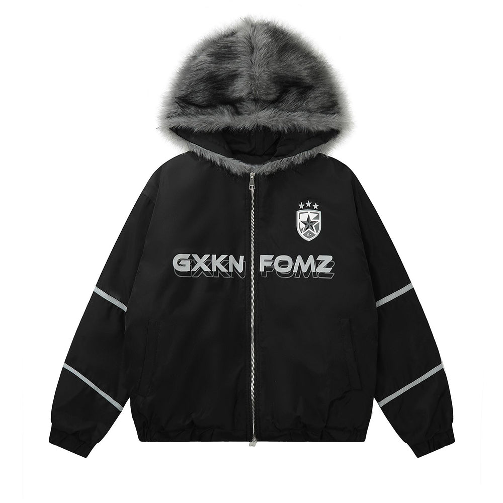 Retro loose thickened cotton clothing