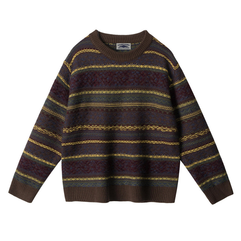 스트라이프 커플 니트웨어