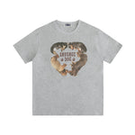 귀여운 강아지 프린트 반팔